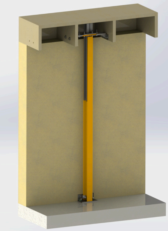 Basement Vertical Beam