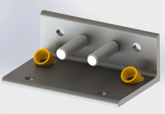 Universal Beam Bracket Baseplate – Engineered for Uncertain Slab Conditions