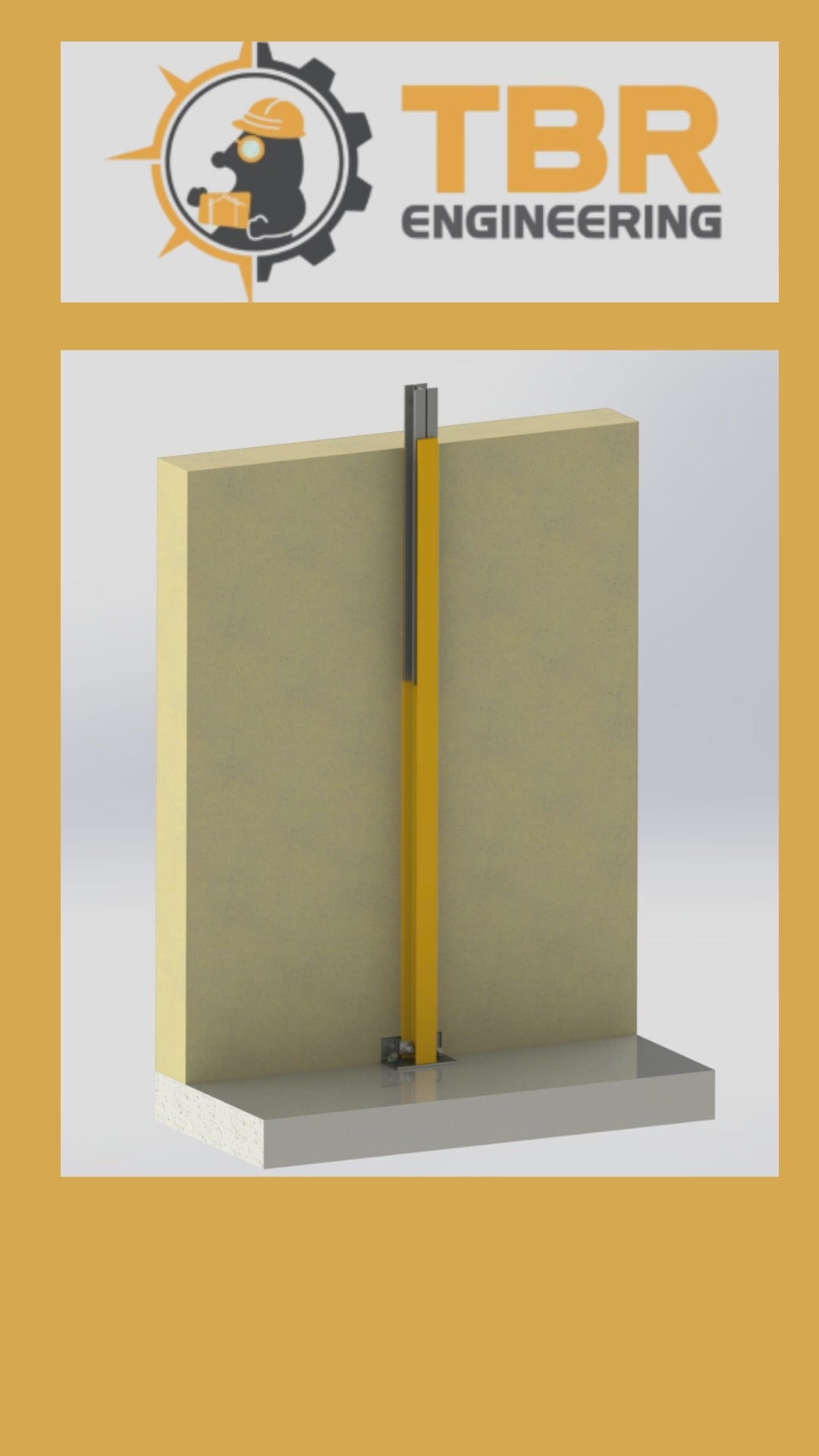 Basement Vertical Beam