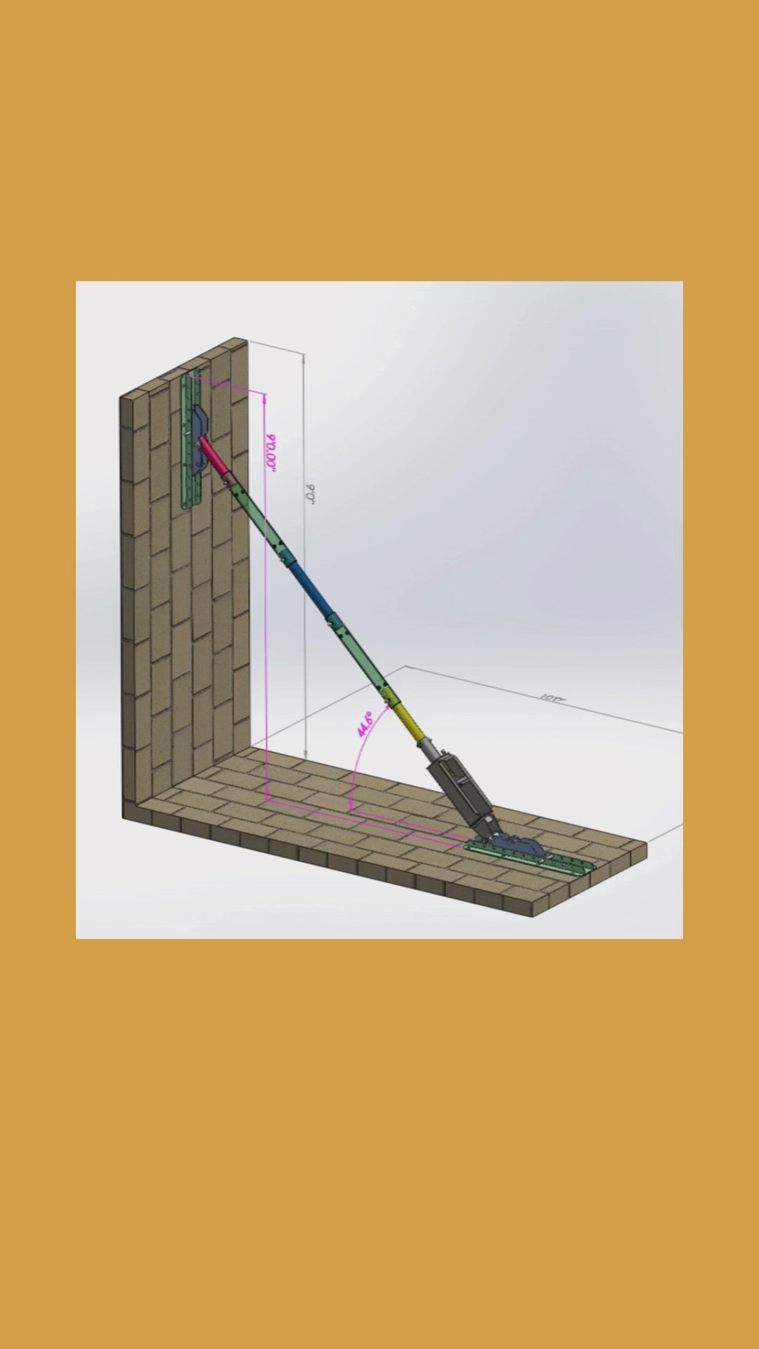 Wall Jack System 5000lbs